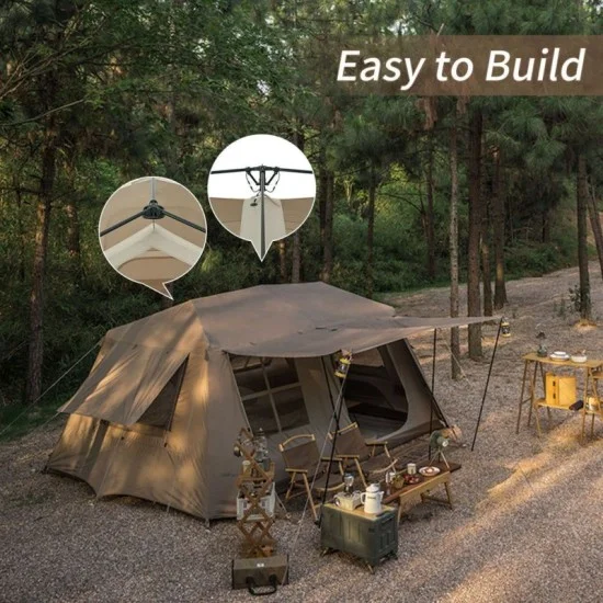 Naturehike Village 13 Automatic Tent - Brown (395*270*183)